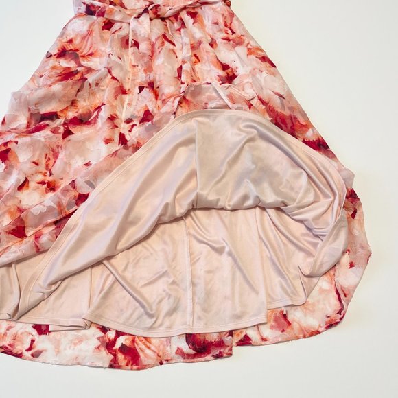 Dressbarn Luxe by Carmen Marc Valvo floral sleeveless aline dress Size 4 - Picture 16 of 16